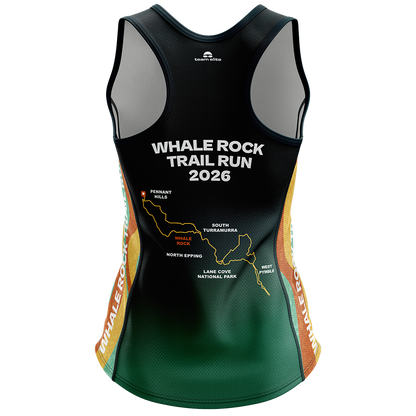 Whale Rock Ladies Racerback Cool Dry Singlet