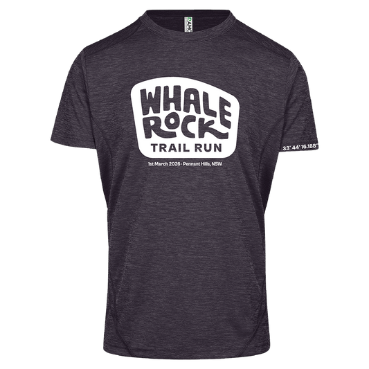 Whale Rock Performance T-Shirt - Dark Marl