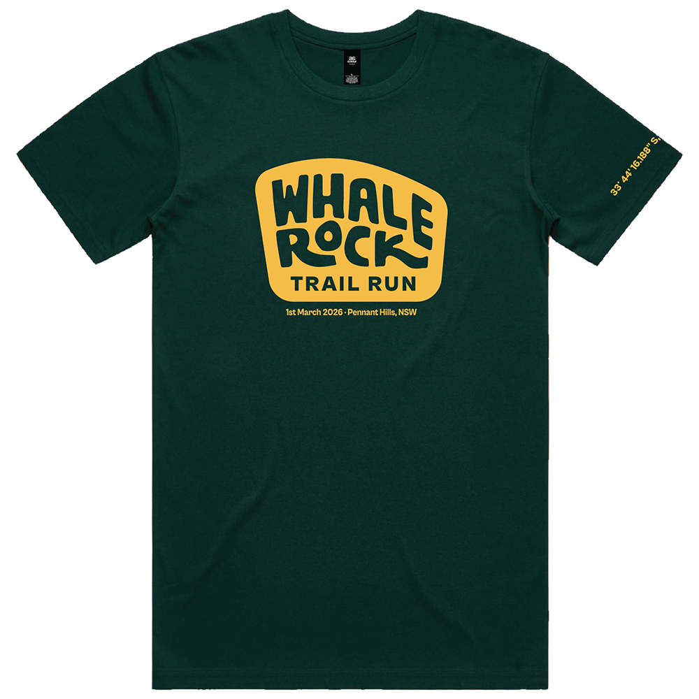 Whale Rock Names T-Shirt - Forest Green