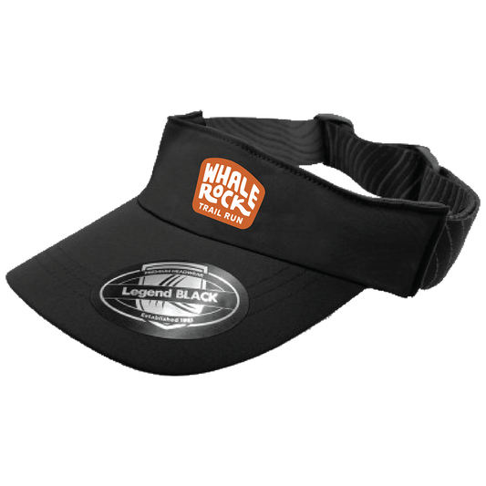 Whale Rock Sports Visor - Black