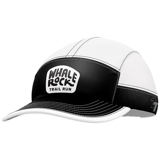 Whale Rock TeamTech Performance Cap - Black/White