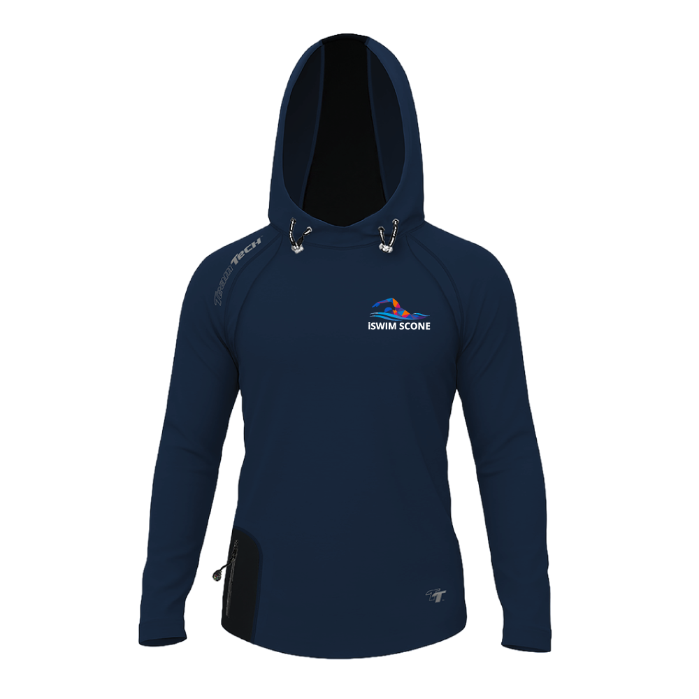 iSwim Scone TeamTech Performance Hoodie - Navy
