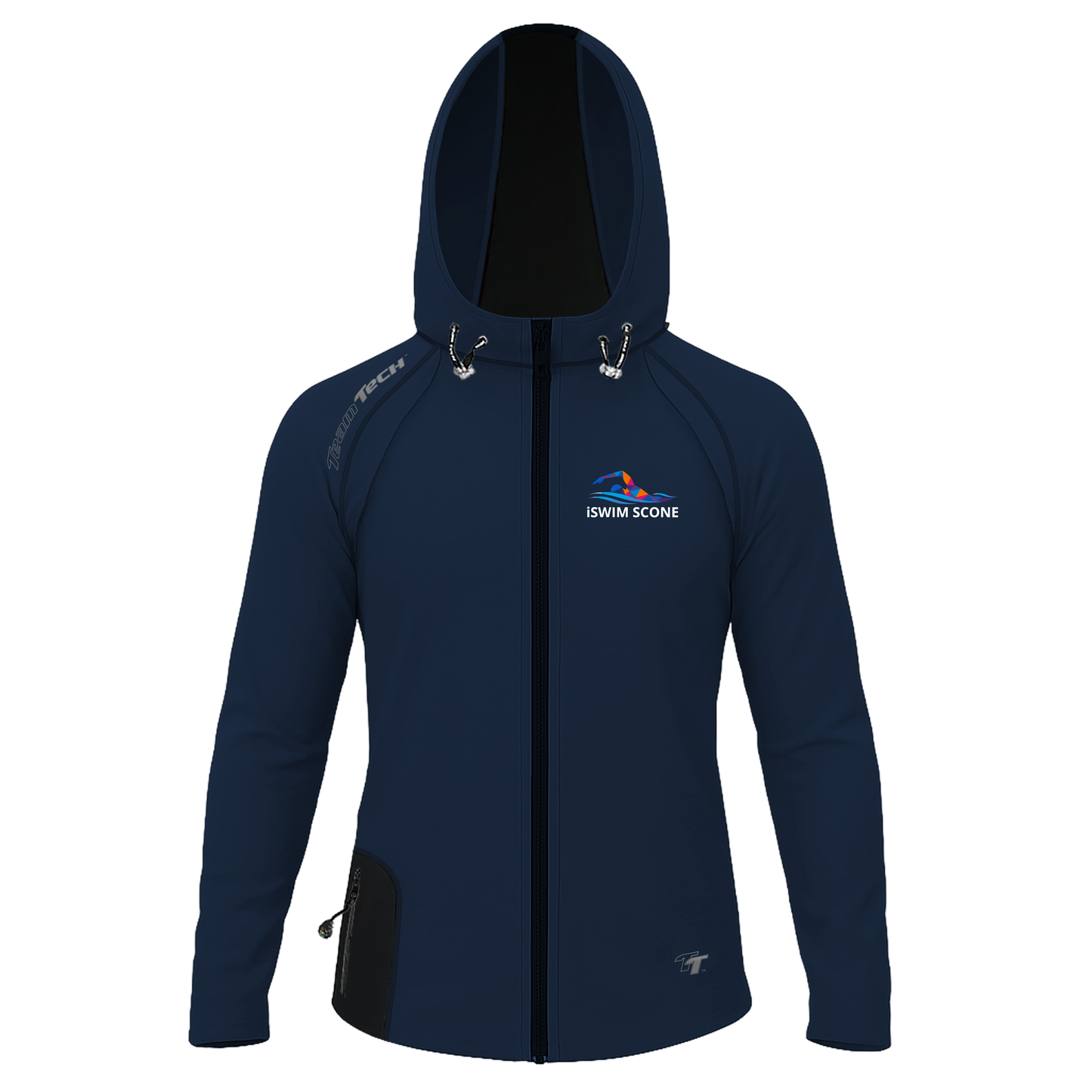 iSwim Scone TeamTech Performance Zip Hoodie - Navy