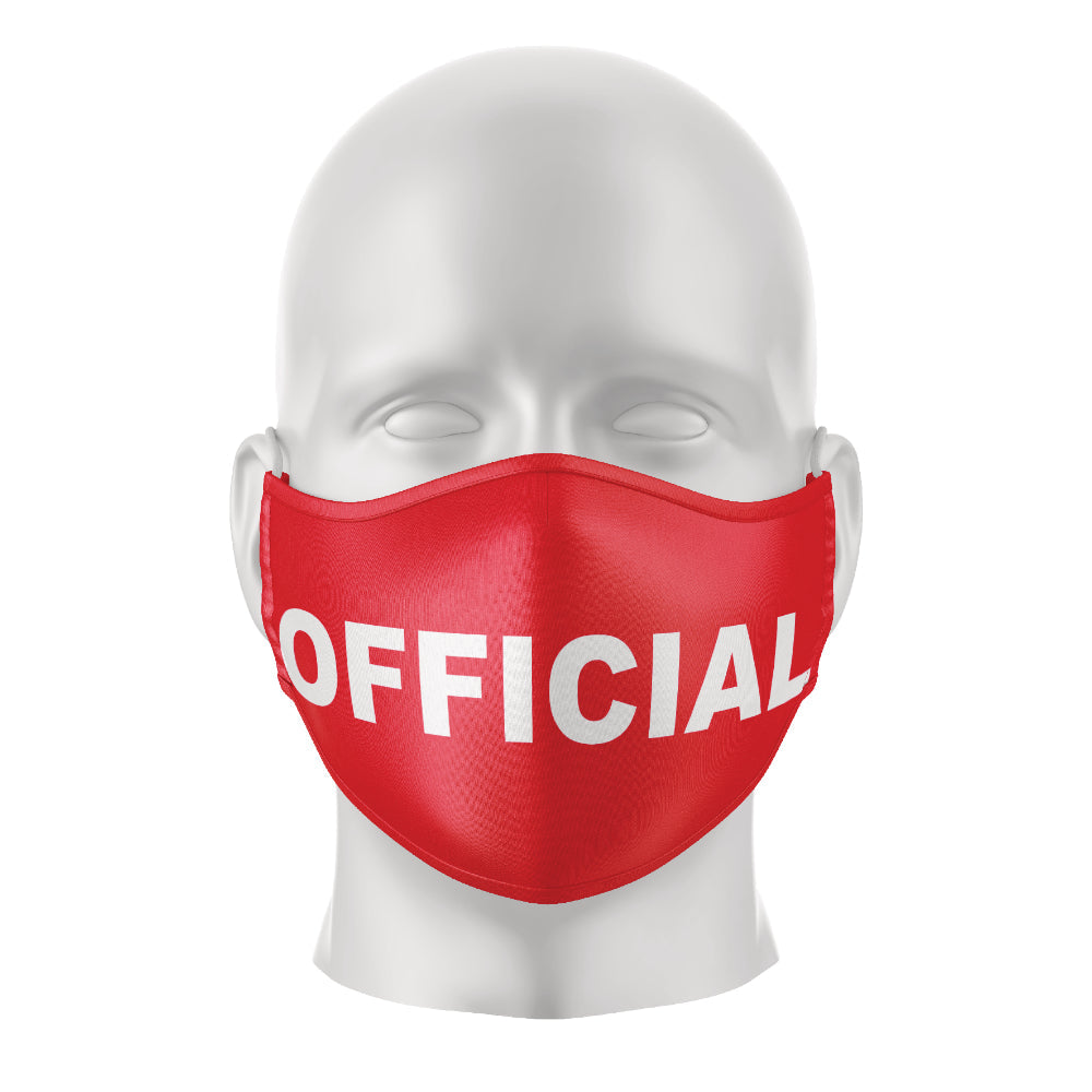 Reusable Face Mask - Official Red – Team Elite