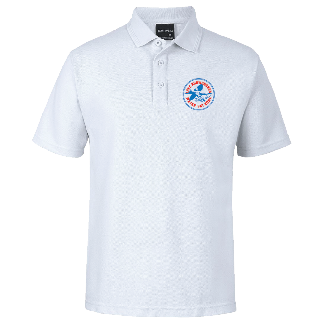 Lake Kurwongbah Polo - White