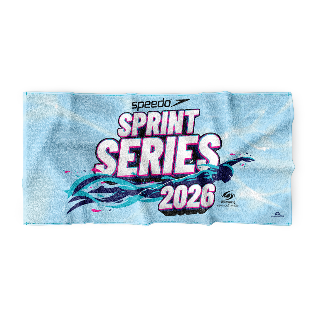2026 SNSW Speedo Sprint Series Beach Towel